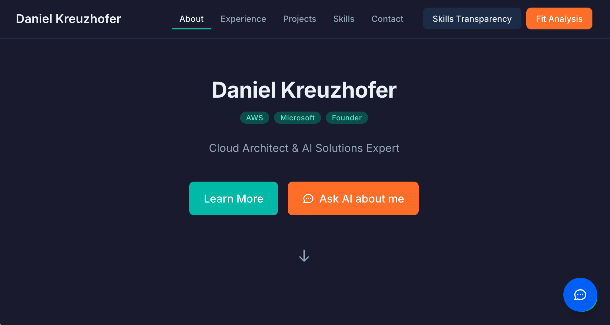 Interview session in Kiro showing the interview prompt being used to extract detailed knowledge from a career station